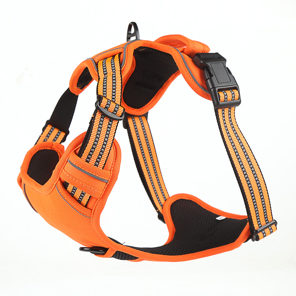 Comfy No-Pull Dog Harness with Safe Reflective Design