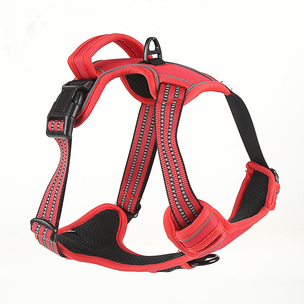 Comfy No-Pull Dog Harness with Safe Reflective Design