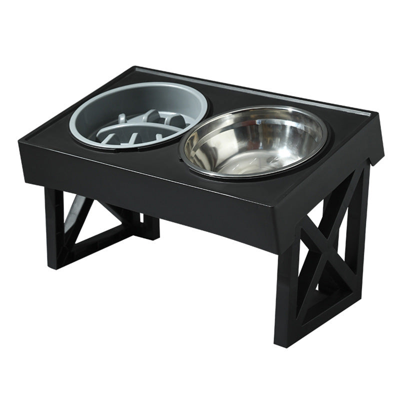 Elevated Slow Feed Dog Bowl – Healthy Mealtime