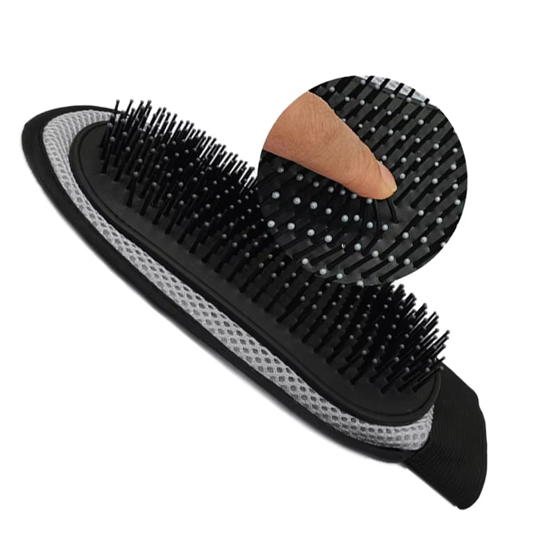 Silicone Grooming Glove – Bath, Massage, Remove Pet Hair