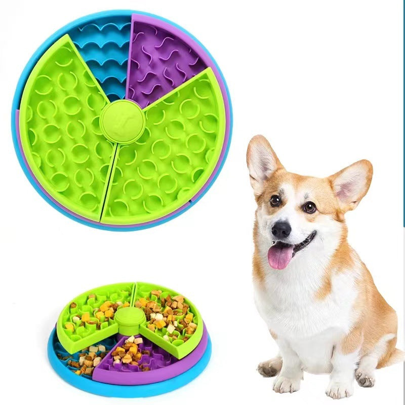 Slow Feed Cat & Dog Bowl – Fun Mealtime Puzzle