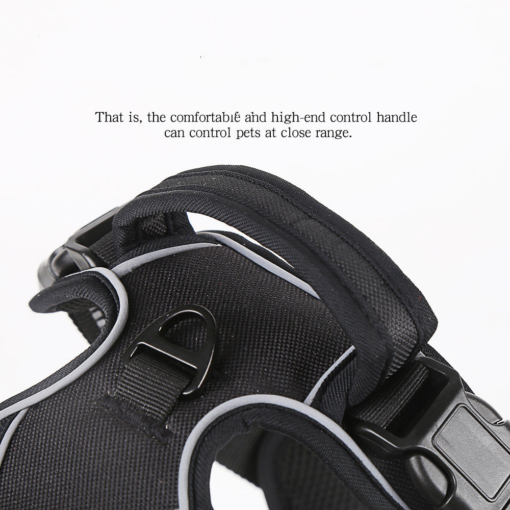 Comfy No-Pull Dog Harness with Safe Reflective Design