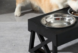 Elevated Slow Feed Dog Bowl – Healthy Mealtime